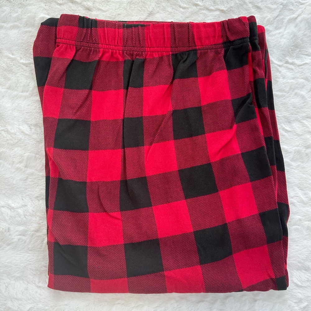 The Original Muk Luke Red Buffalo Check Men’s Pajama Set - Picture 6 of 8